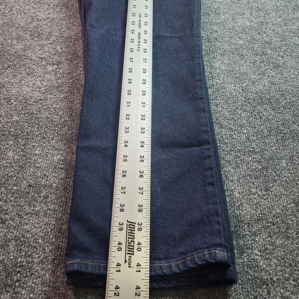 Levis 511‎ Mens Slim Fit Dark Wash Indigo Denim Jeans W42 L30